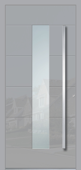 Aluminium door - model Chicago