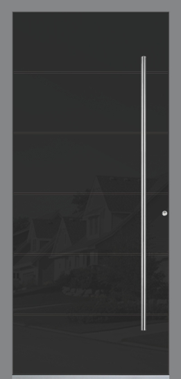 Aluminium door - model Dallas