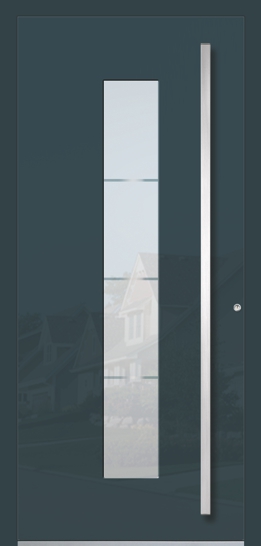 Aluminium door - model New York