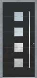 Aluminium door, model Detroit